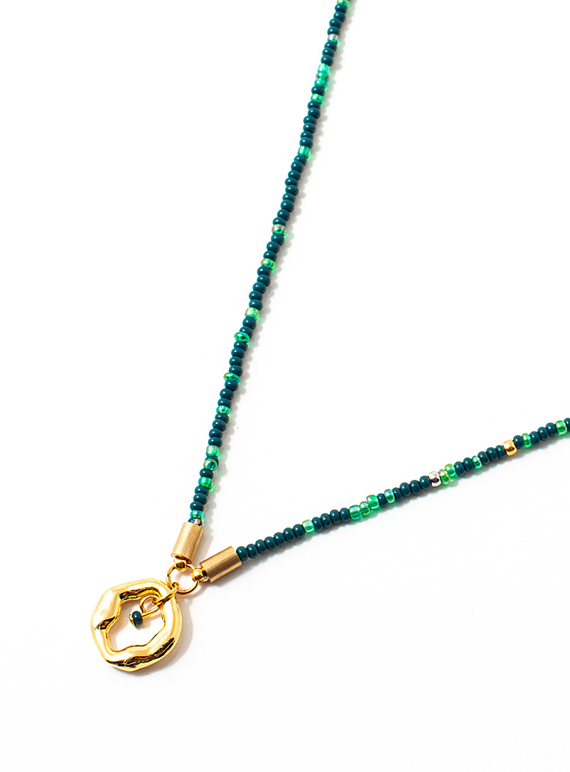 Anne-Marie Chagnon Assorted green  Cheroi necklace