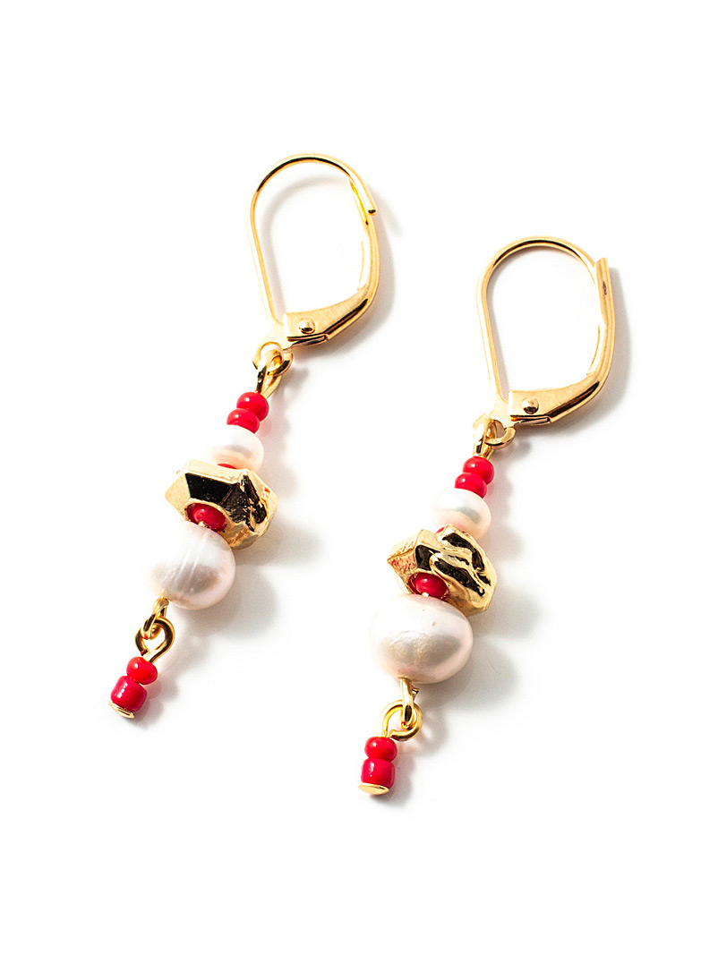 Anne-Marie Chagnon Assorted red Dapi earrings