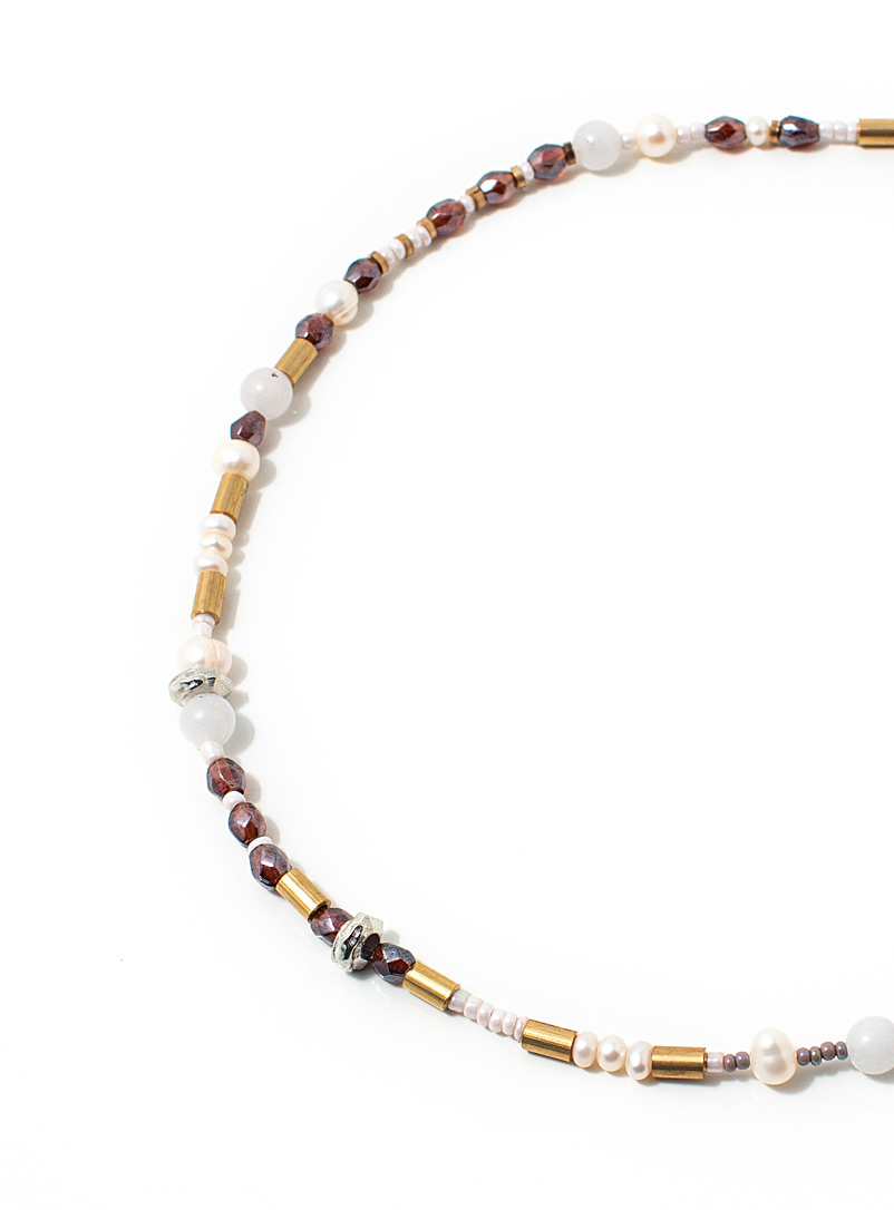 Anne-Marie Chagnon Assorted white  Glea necklace