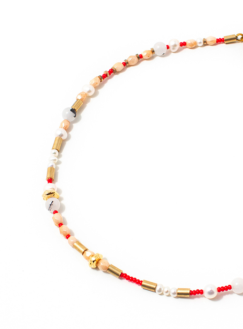 Anne-Marie Chagnon Assorted red Glea necklace