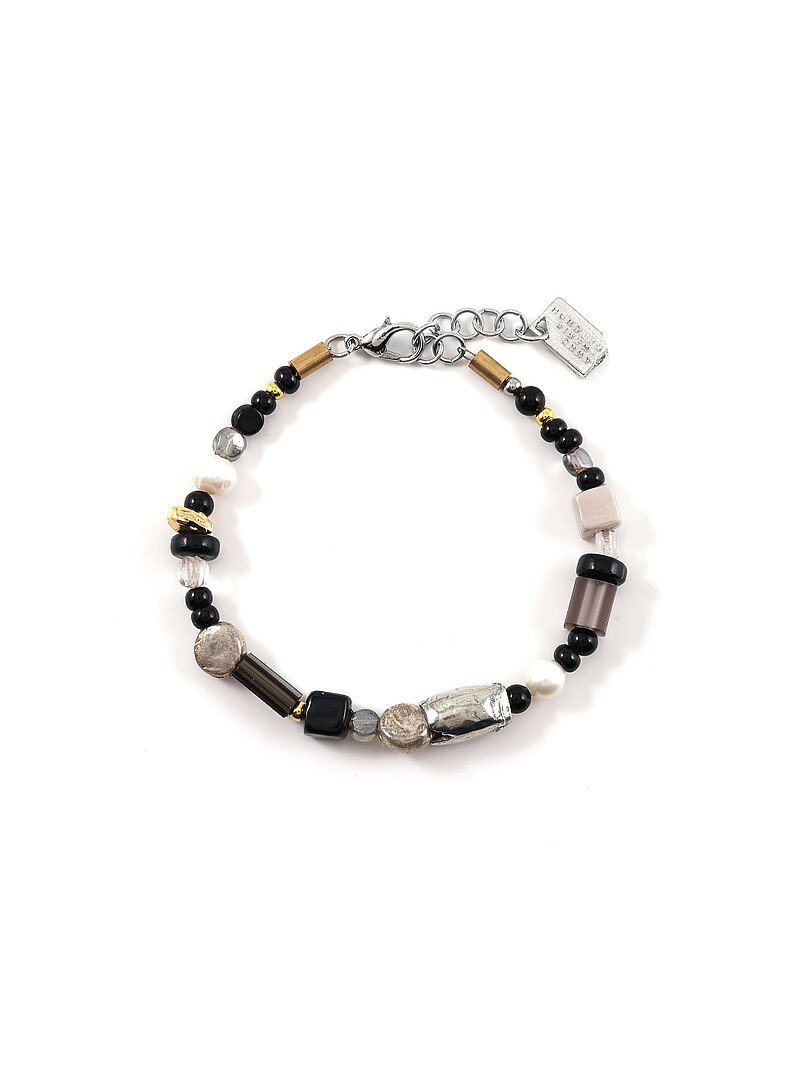 Anne-Marie Chagnon: Le bracelet billes color&eacute;es et perles Capella Assorti