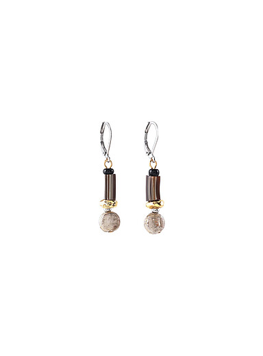Anne-Marie Chagnon: Les boucles d'oreilles billes de verre Diya Assorti