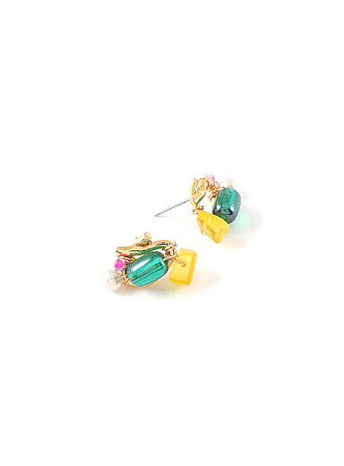Anne-Marie Chagnon: Les boucles d'oreilles Epra Bleu p&acirc;le - Bleu ciel