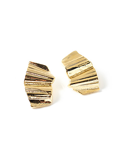 Anne-Marie Chagnon: Les boucles d'oreilles Maui Argent