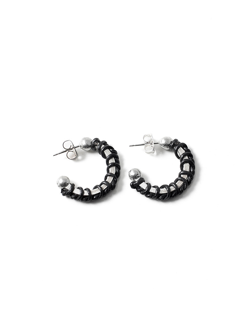 Anne-Marie Chagnon Black Halong earrings