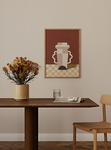 L'affiche Vase Dorique I