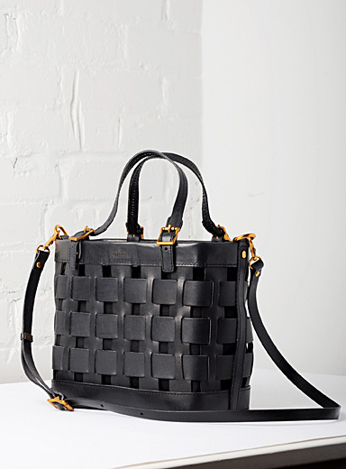 Uppdoo Chocolate/Espresso Venture basket tote