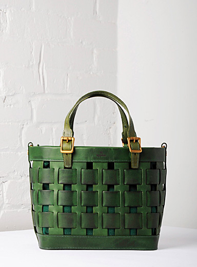 Uppdoo Chocolate/Espresso Venture basket tote