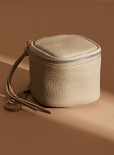 Uppdoo Orange Cubie small cosmetics bag