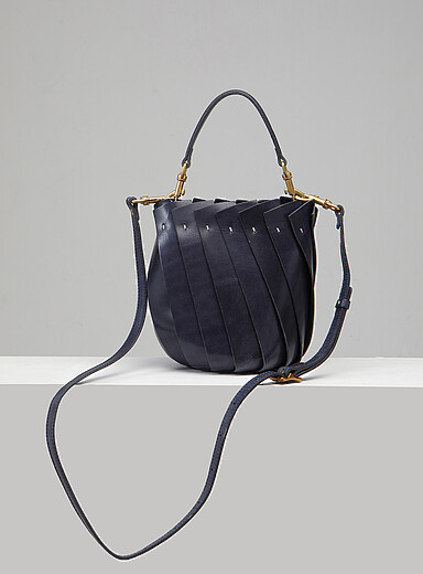 Uppdoo Light Brown Bloom bucket bag