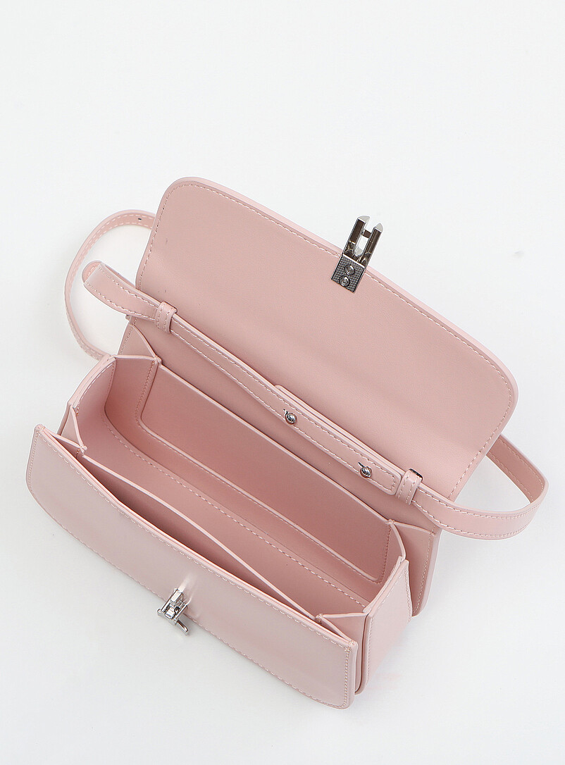 Uppdoo Ivory/Cream Beige Aura sling bag