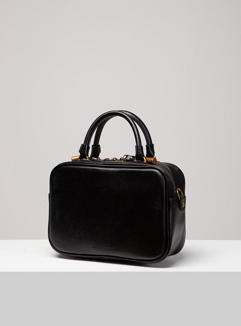 Uppdoo Brown Bento sleek leather bag