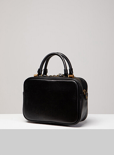 Uppdoo Brown Bento sleek leather bag