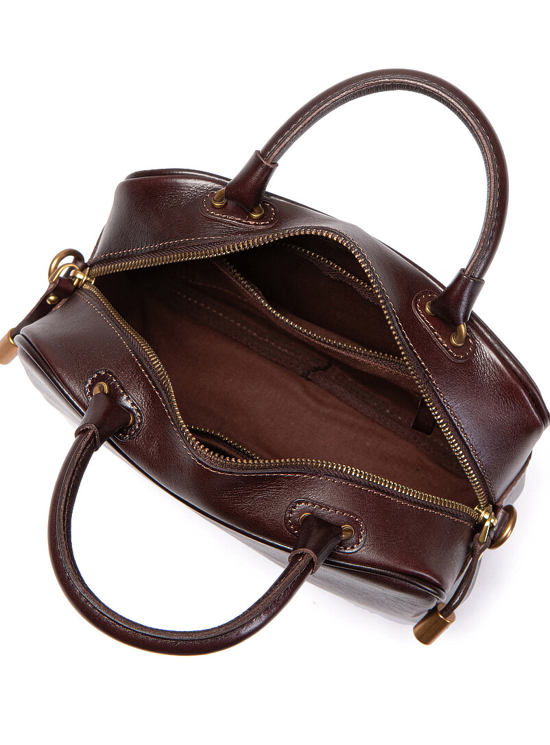Uppdoo Brown Bento sleek leather bag