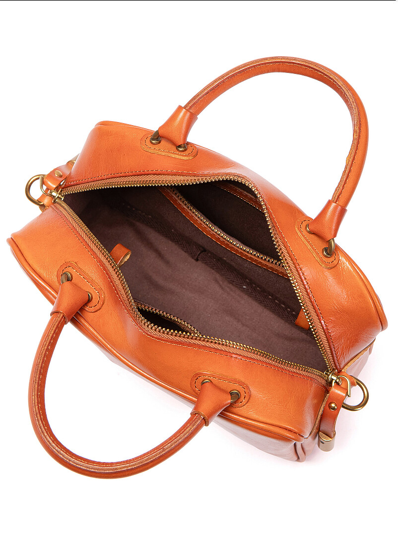 Uppdoo Brown Bento sleek leather bag