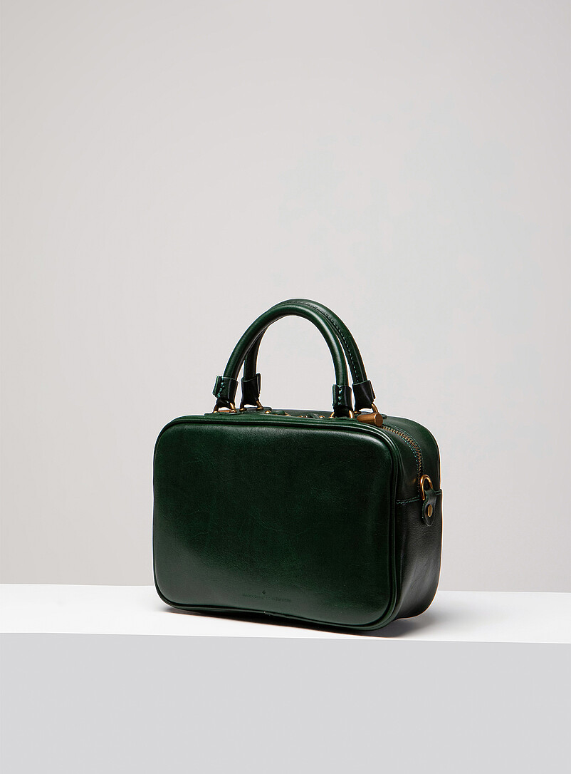 Uppdoo Brown Bento sleek leather bag