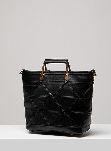 Uppdoo Ochre Yellow Origami small tote