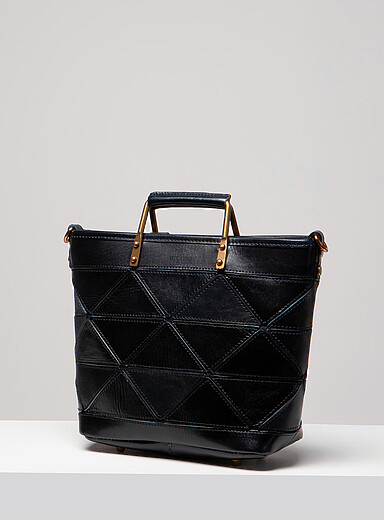 Uppdoo Ochre Yellow Origami small tote