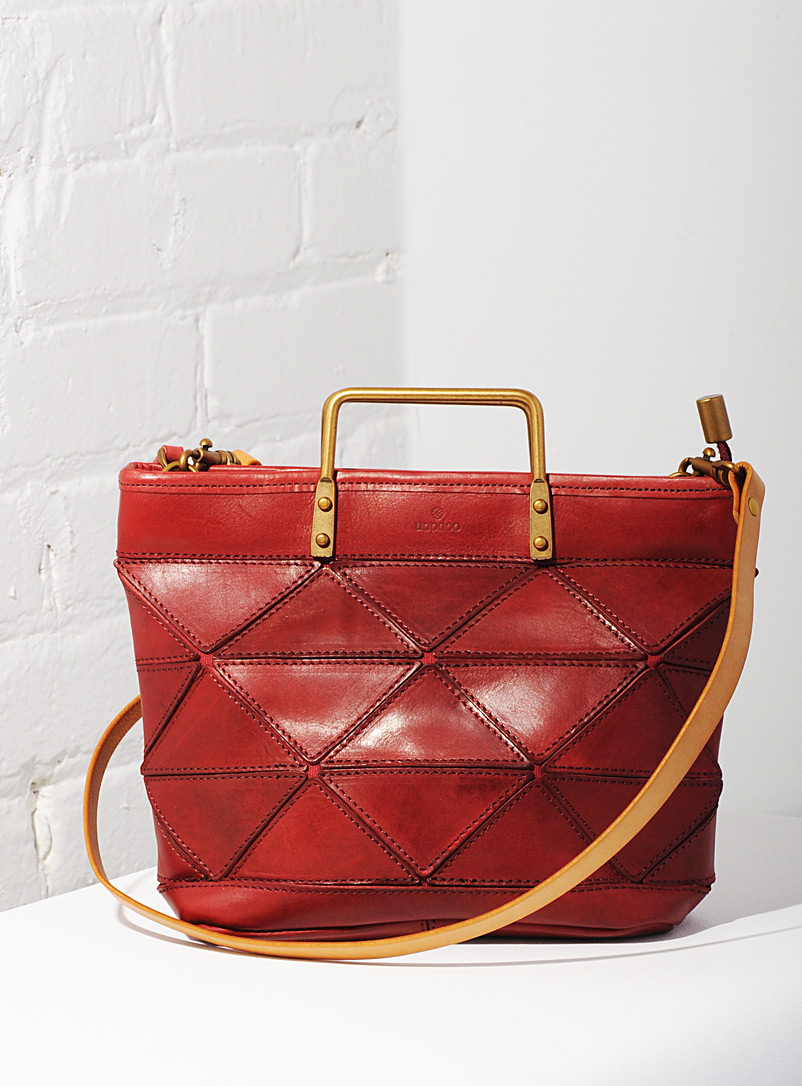 Uppdoo Ruby Red Origami small tote
