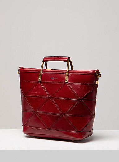 Uppdoo Ochre Yellow Origami small tote