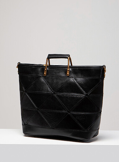 Uppdoo Brown Origami large tote