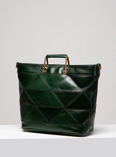 Uppdoo Brown Origami large tote