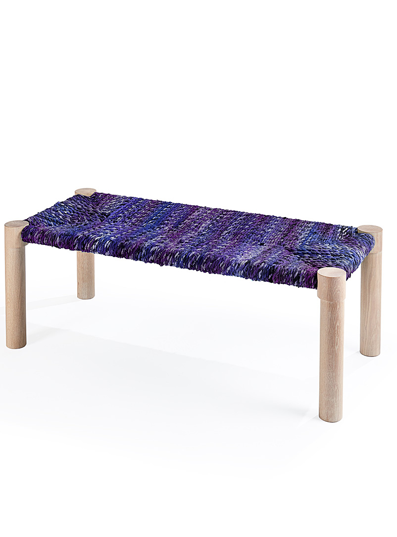 Coolican & Company Red Calla bench