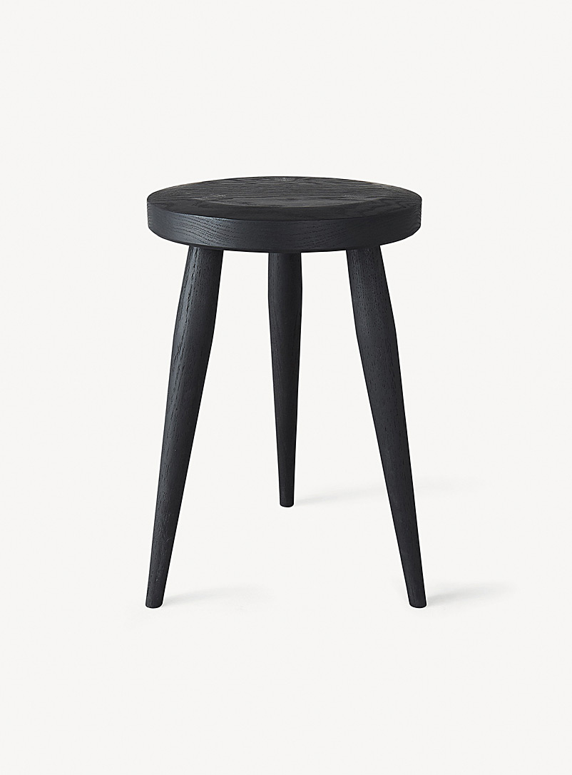 Coolican & Company Black Abbott stool