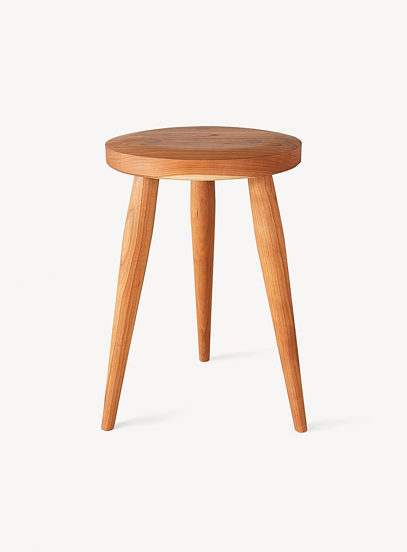 Coolican & Company Medium Brown Abbott stool