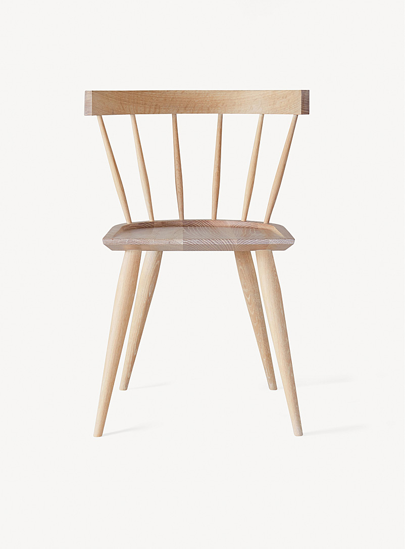 Coolican & Company Natural Oak Wood Edwin chair