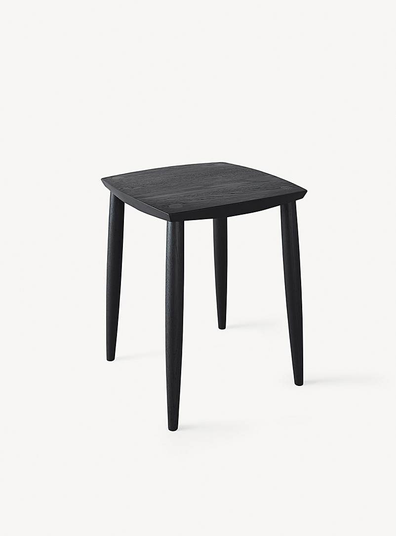 Coolican & Company Black Jane side table