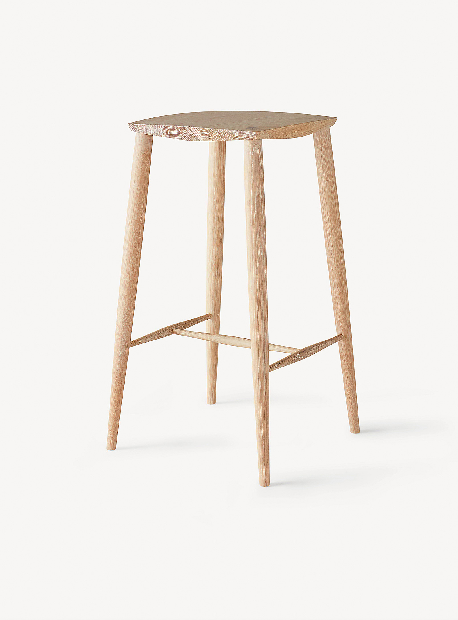 Coolican & Company Palmerston Stool In White