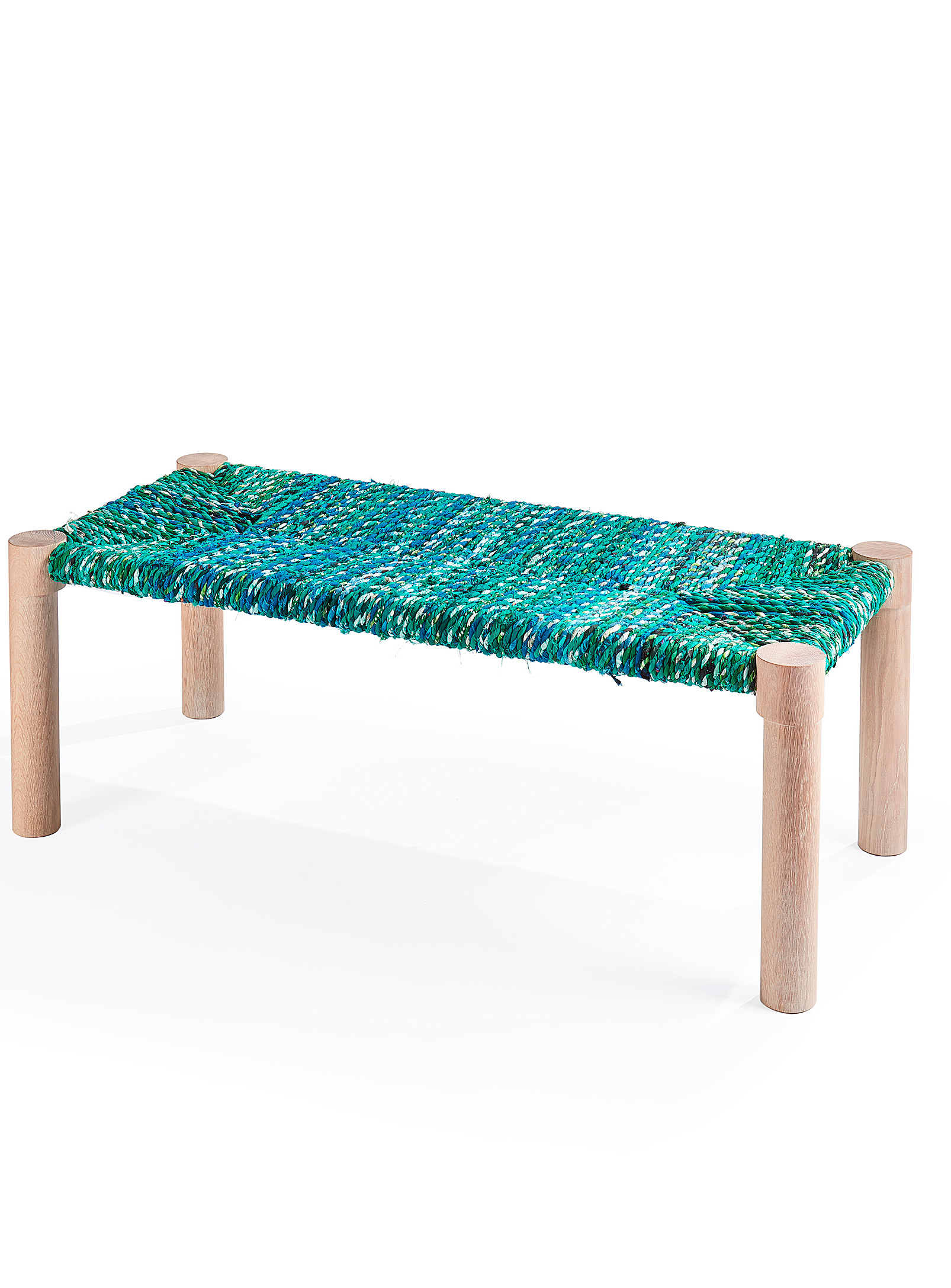 Coolican & Company Calla Bench In Green