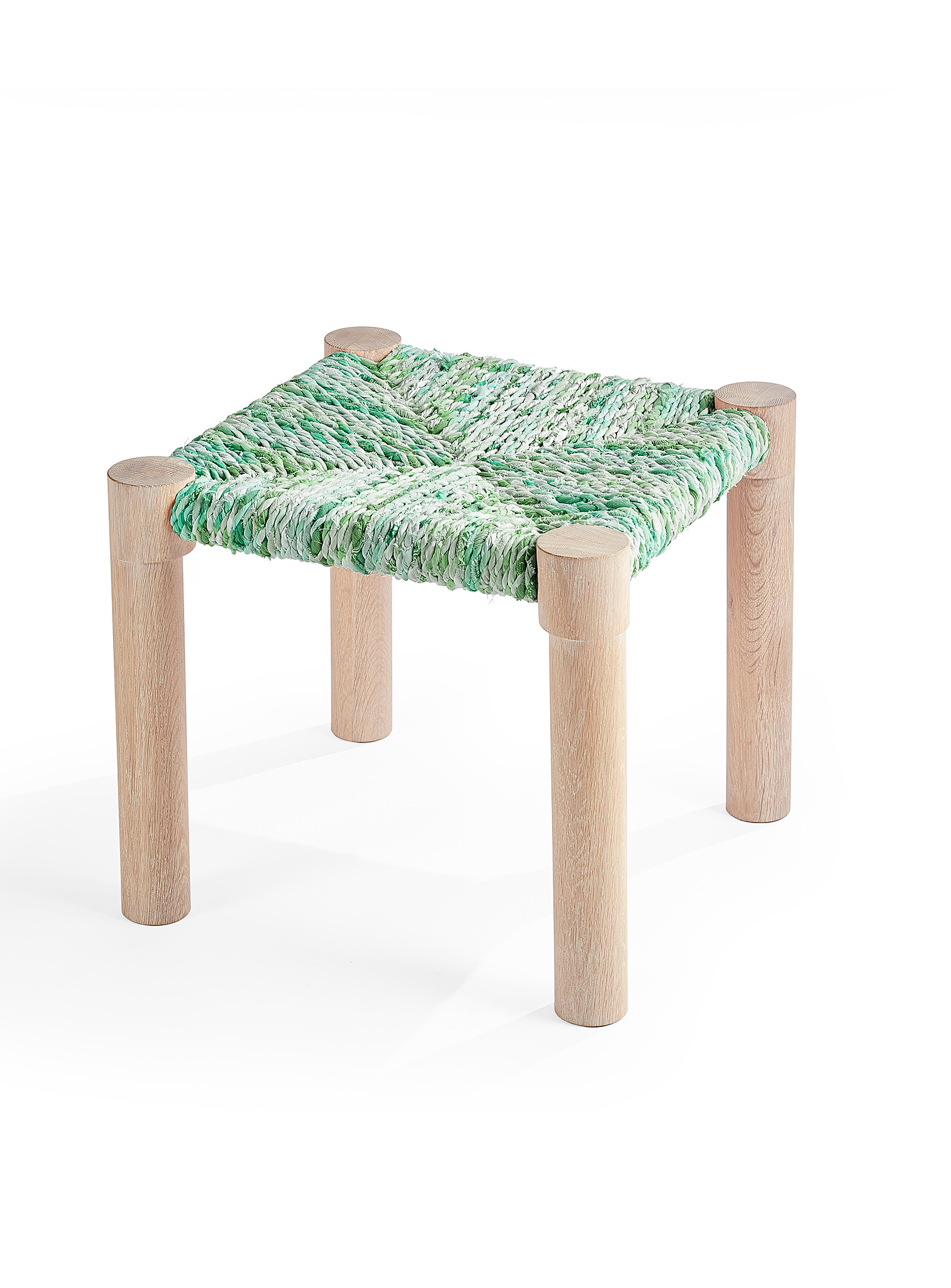 Coolican & Company Calla Stool In Mossy Green