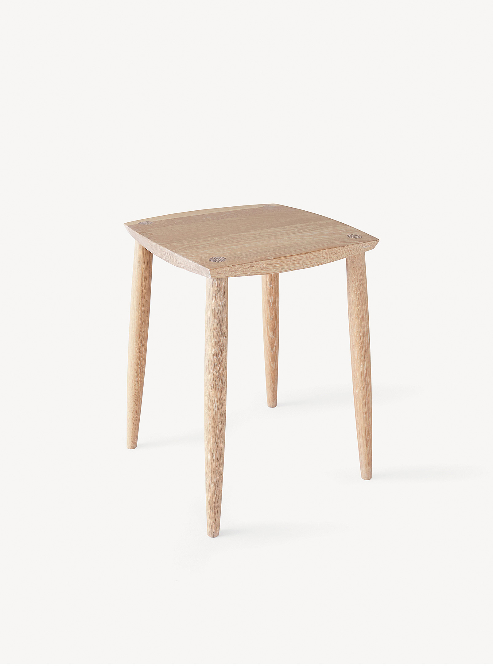 Coolican & Company Jane Side Table In Brown