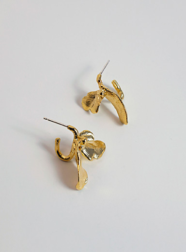 ORA-C: Les boucles d'oreilles en laiton Germinati Assorti