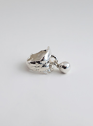 Mineral Aegis sterling silver ring