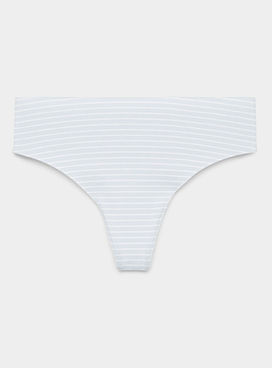 Flatten the Curve Graph Womens Thong Underwear White XS Tooloud