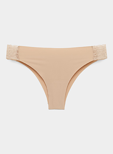 Recycled Comfort - Brazilian panty in minimalistic clean design