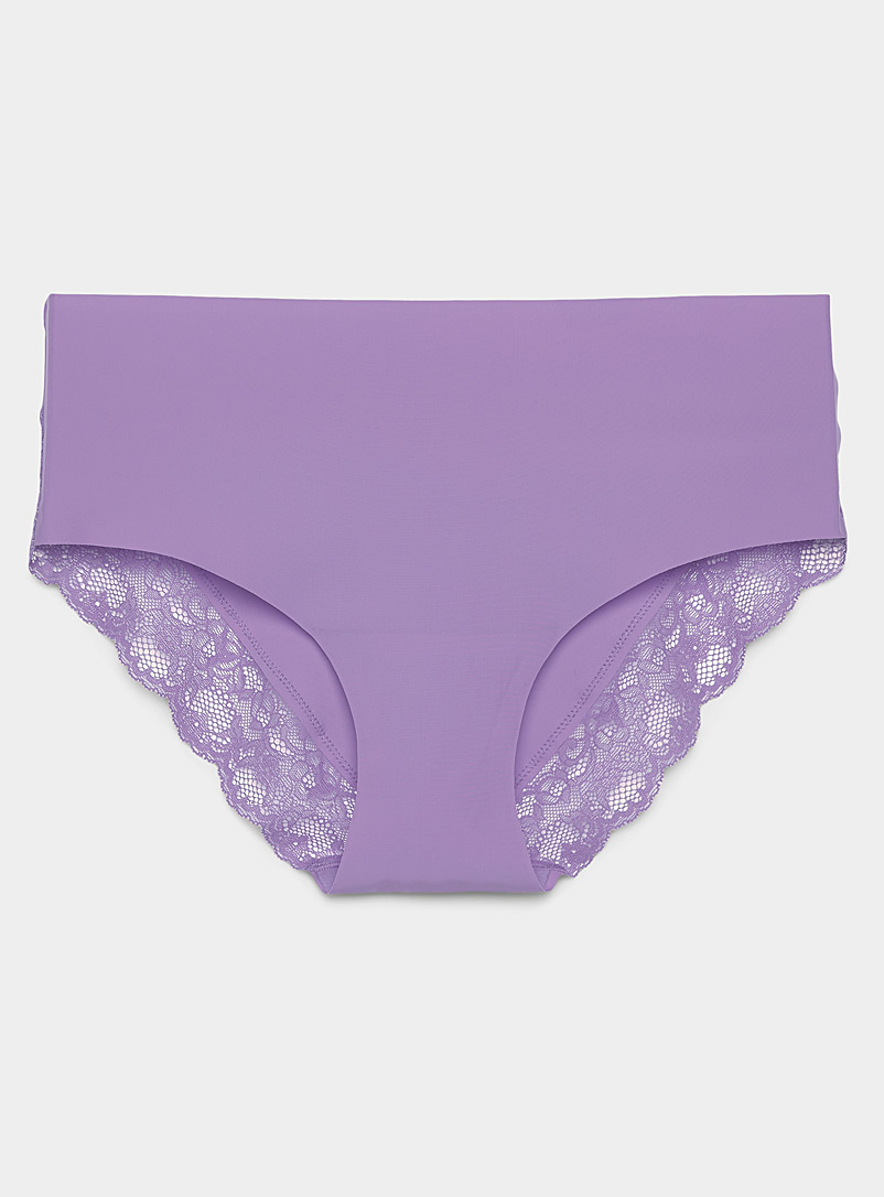 Stylish Light Purple Hipster Cotton Blend Women\'s Underwear Comfortab –  Shop N Save