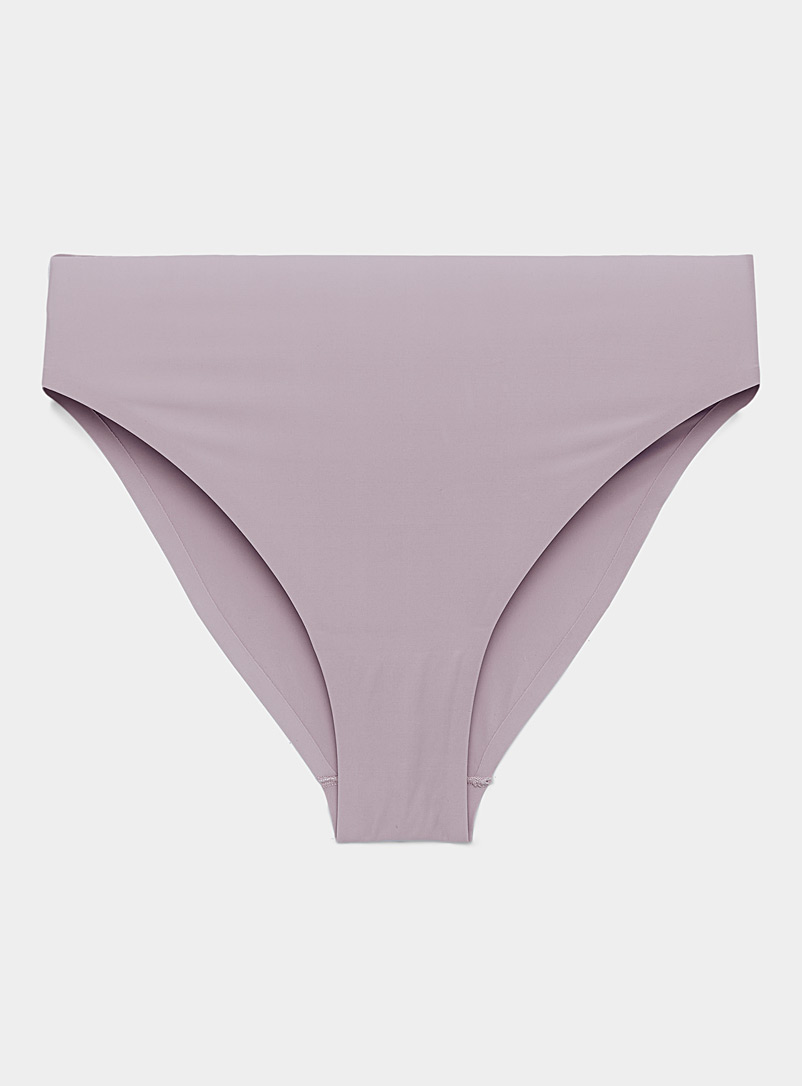 Miiyu Lilacs Laser-cut high-cut bikini panty for women