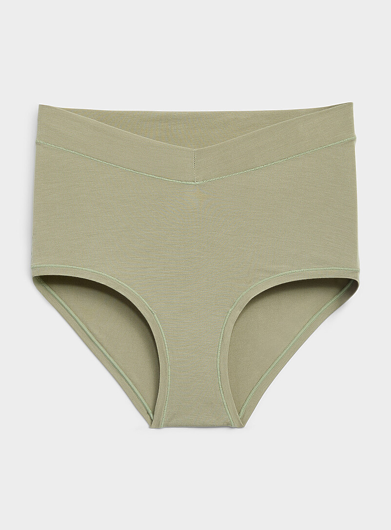 Stretchy V High-Waist Classic Hipster Tencel™ Modal