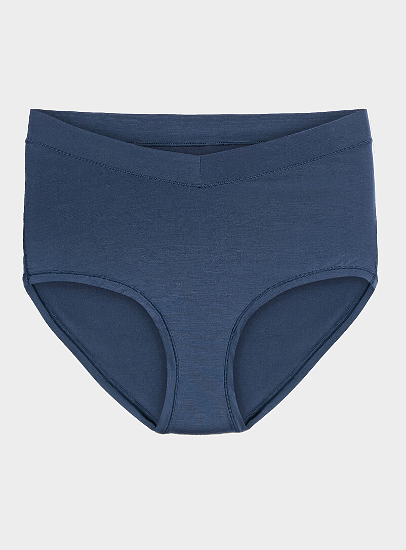 Stretchy V High-Waist Classic Hipster Tencel™ Modal