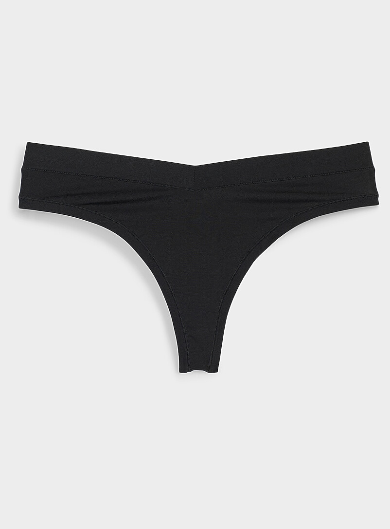 Stretch V-Waist Thong Tencel™ Modal