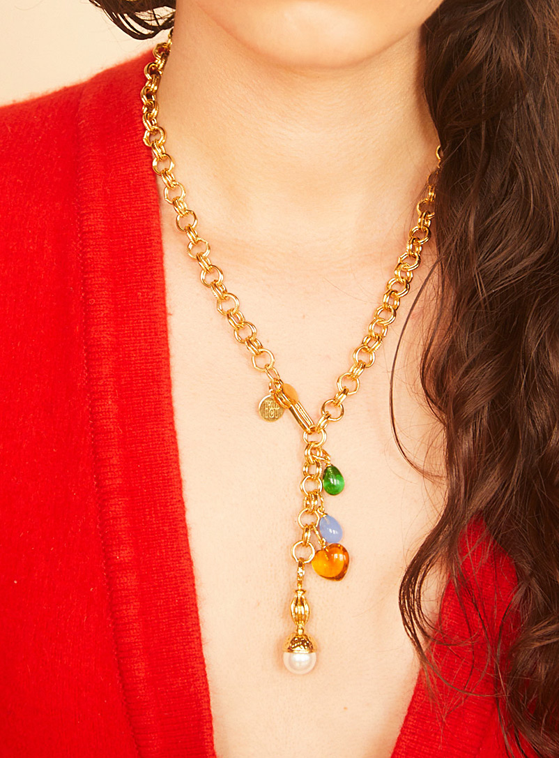 PAR ICI Jewellery Assorted Fête pendant necklace