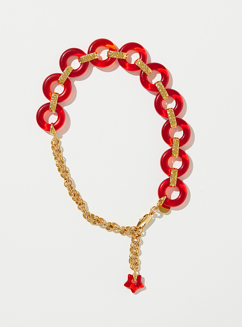PAR ICI Jewellery: Le tour de cou Juicy Rouge