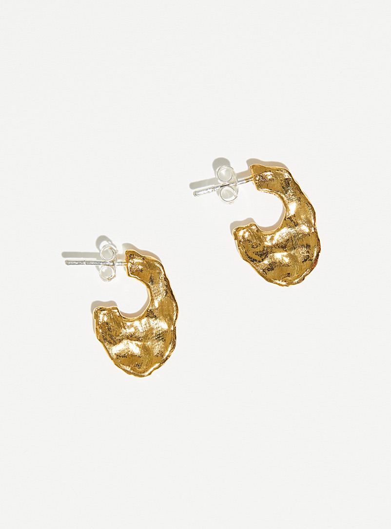 PAR ICI Jewellery: Les anneaux ovales texturés Assorti