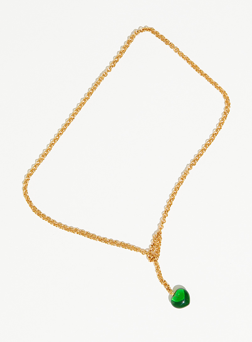 PAR ICI Jewellery Assorted Heart tie necklace