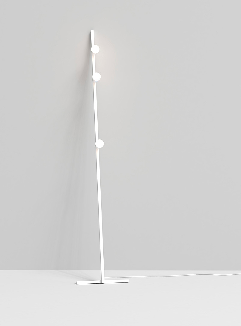 Lambert & Fils White Dot Line floor lamp