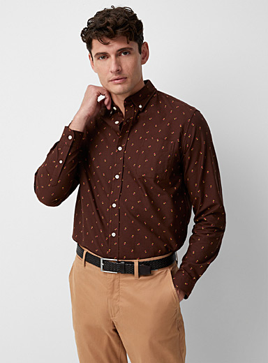 Jasper floral Oxford shirt | Frank And Oak | Shop Men's Patterned ...